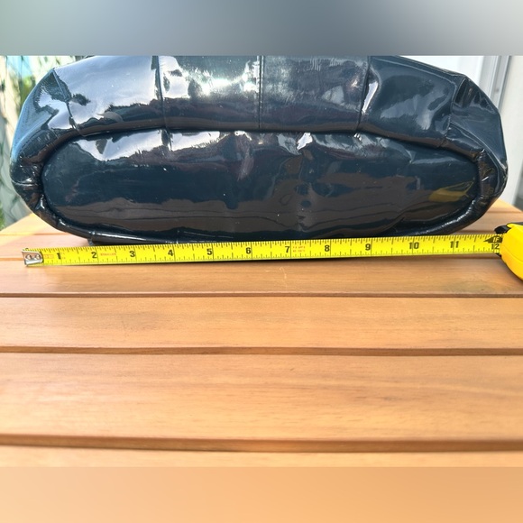 Coach Sophia Bag Medium Blue Patent Leather - Picture 13 of 13